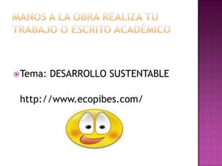 Etapa 4. Redacción de la información