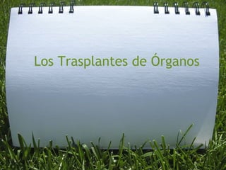 Los Trasplantes de Órganos 