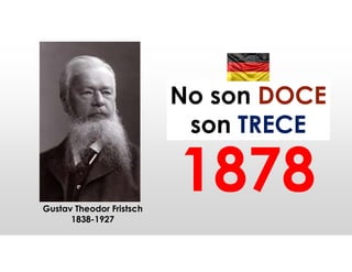 Gustav Theodor Fristsch
1838-1927
No son DOCE
son TRECE
 