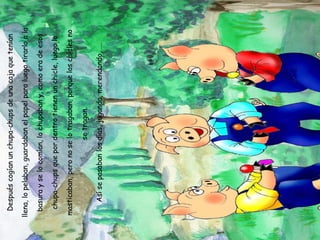 Después cogían un chupa-chups de una caja que tenían llena, lo pelaban, guardaban el papel para luego tirarlo a la basura y se lo comían, lo chupaban y, como era de esos chupa-chups que por dentro tienen un chicle, luego lo masticaban, pero no se lo tragaban, porque los chicles no se tragan.  Así se pasaban los días, jugando, merendando, …. 