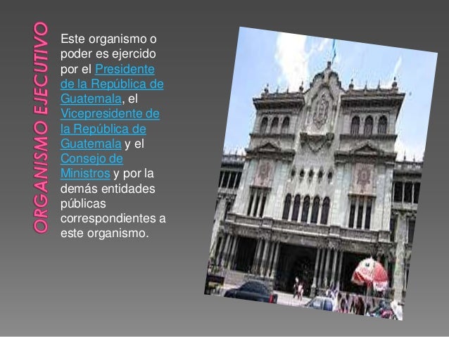 Los tres poderes del estado