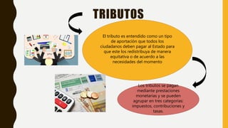 Los tributos | PPTX