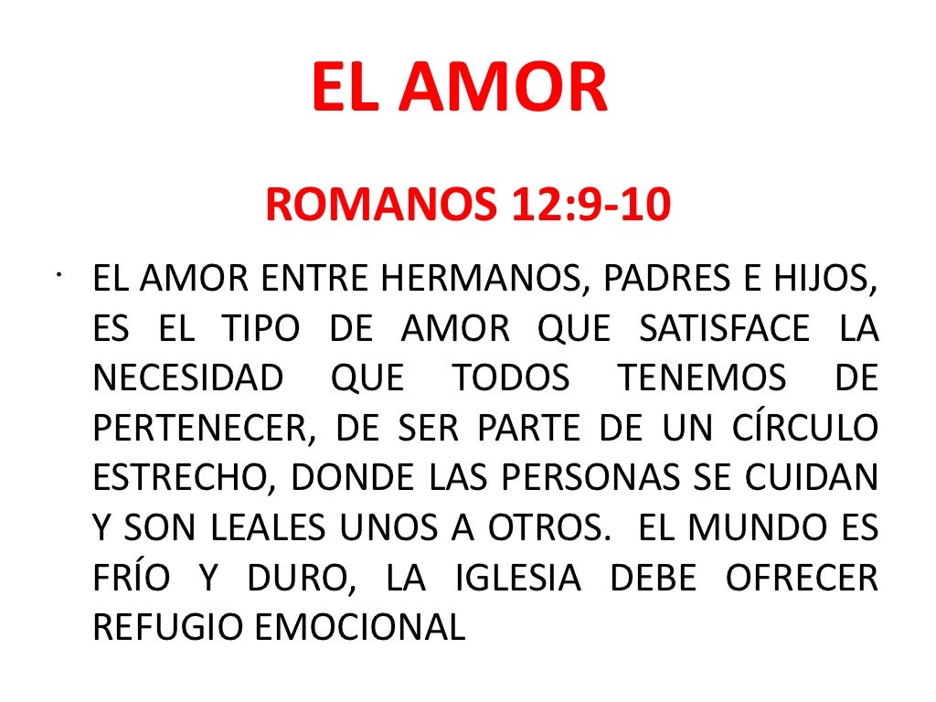 Los unos a los otros