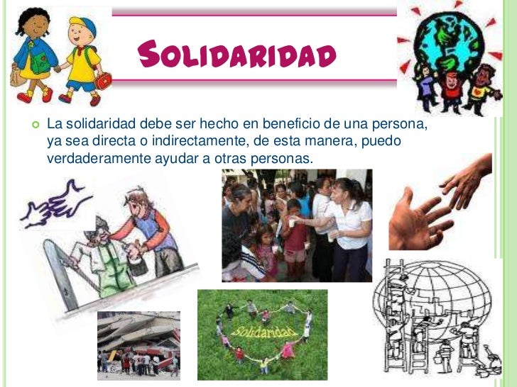 Los valores Los valores