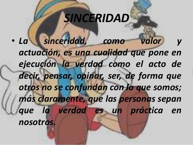 Los valores