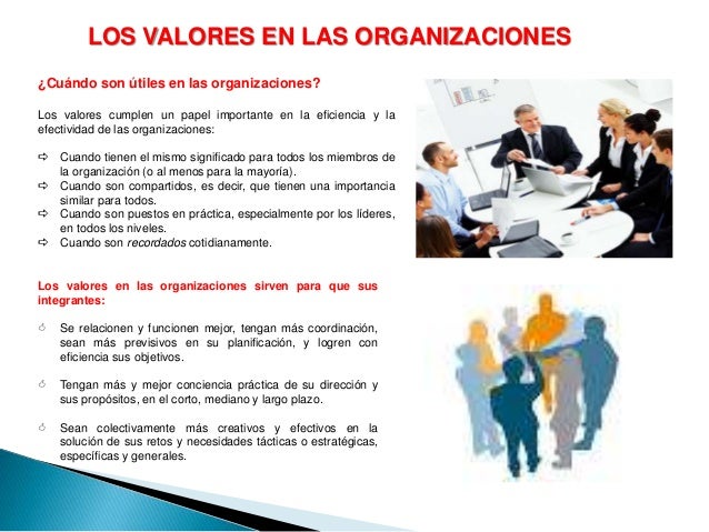 Los valores
