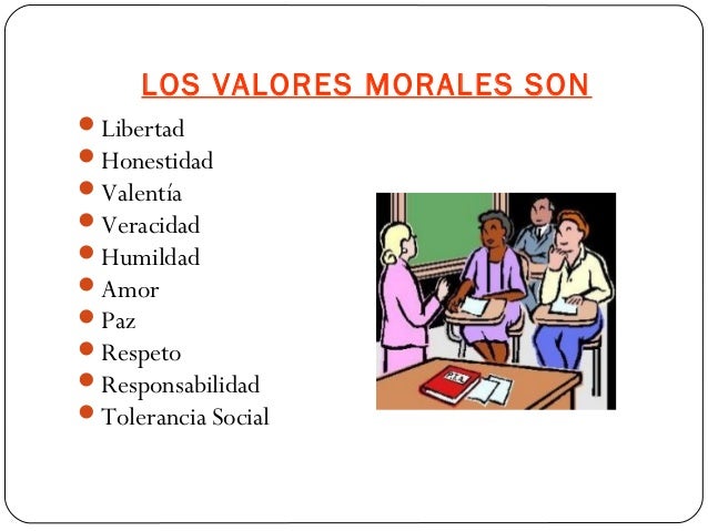 Los valores