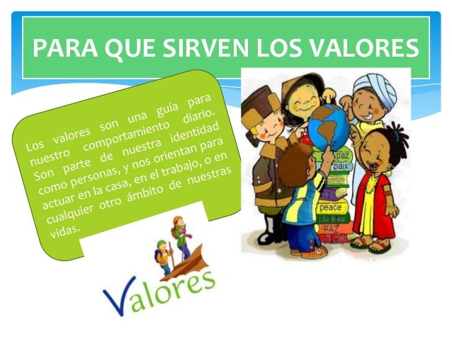 Los valores
