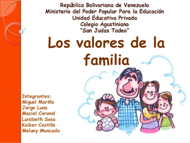 Imagenes Sobre La Familia Y Los Valores | los valores de la familia Imagenes Sobre La Familia Y Los Valores | los valores de la familia