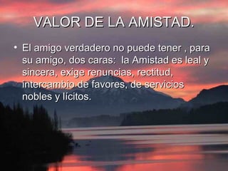 Los valores en la familia