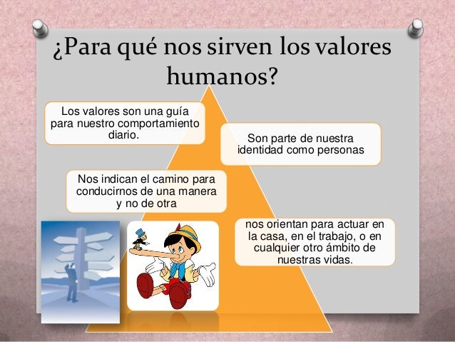 Los valores humanos