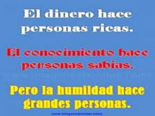 Los valores humanos