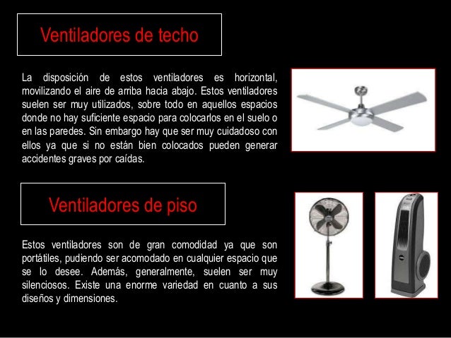 Los ventiladores