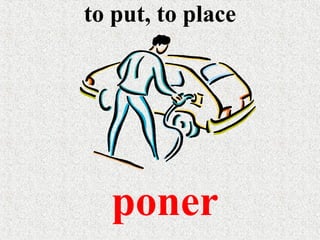 Poner Los verbos flashcards-pgs1-2 | PPT