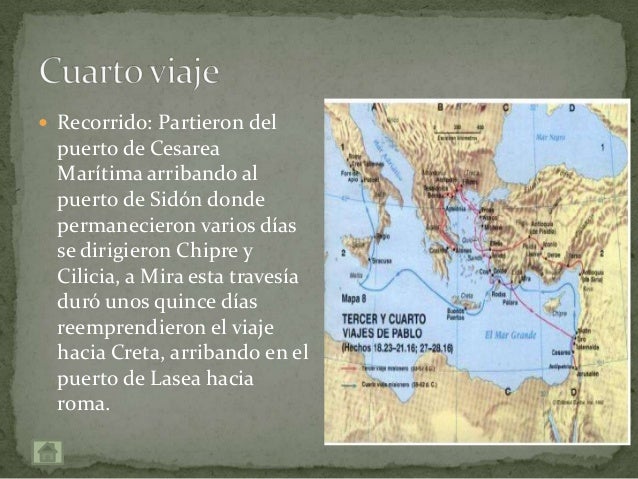 Los viajes de pablo de tarso Los viajes de pablo de tarso