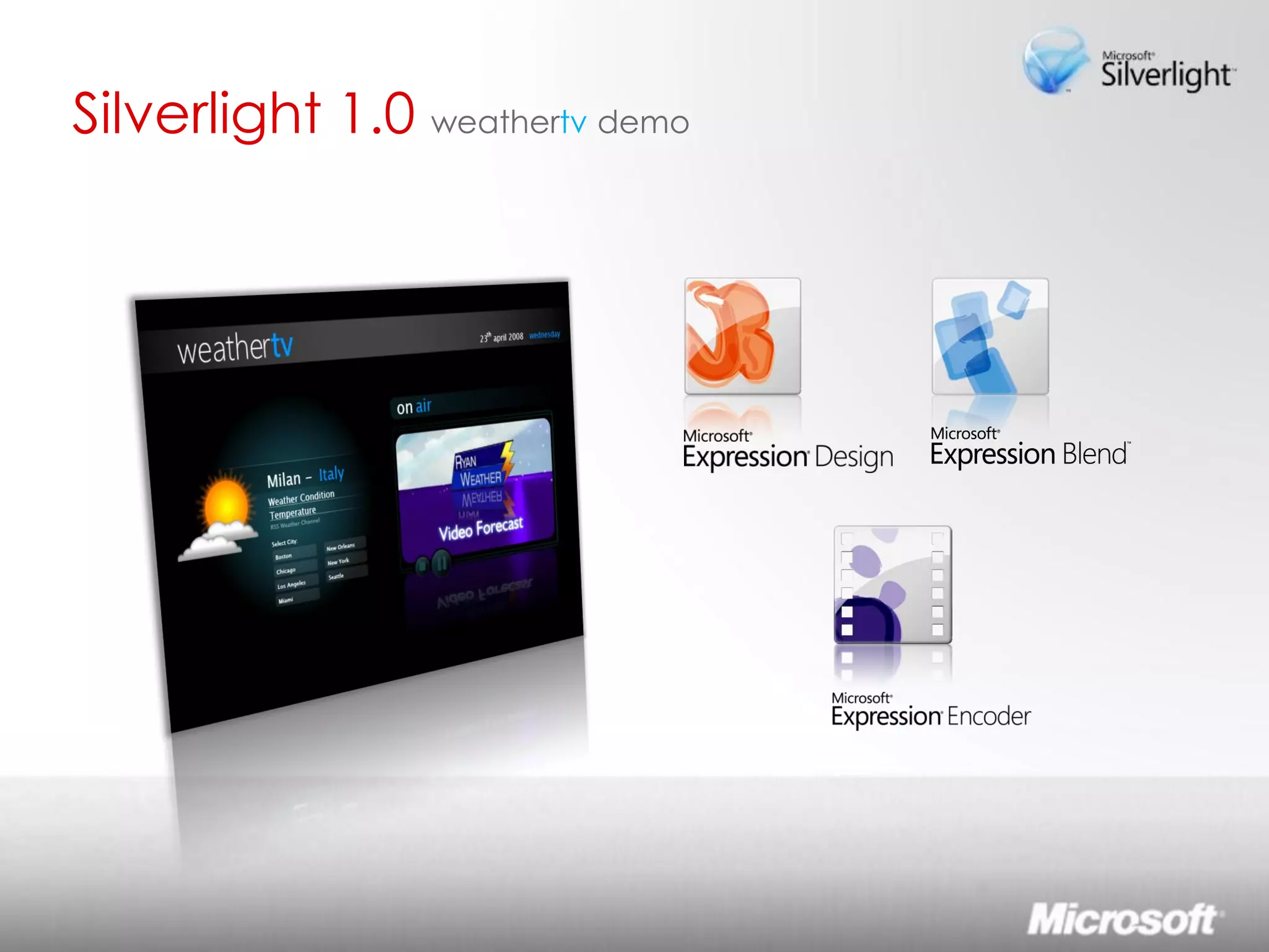 Lo sviluppo di Rich Interactive Applications Silverlight ed Expression Studio 2
