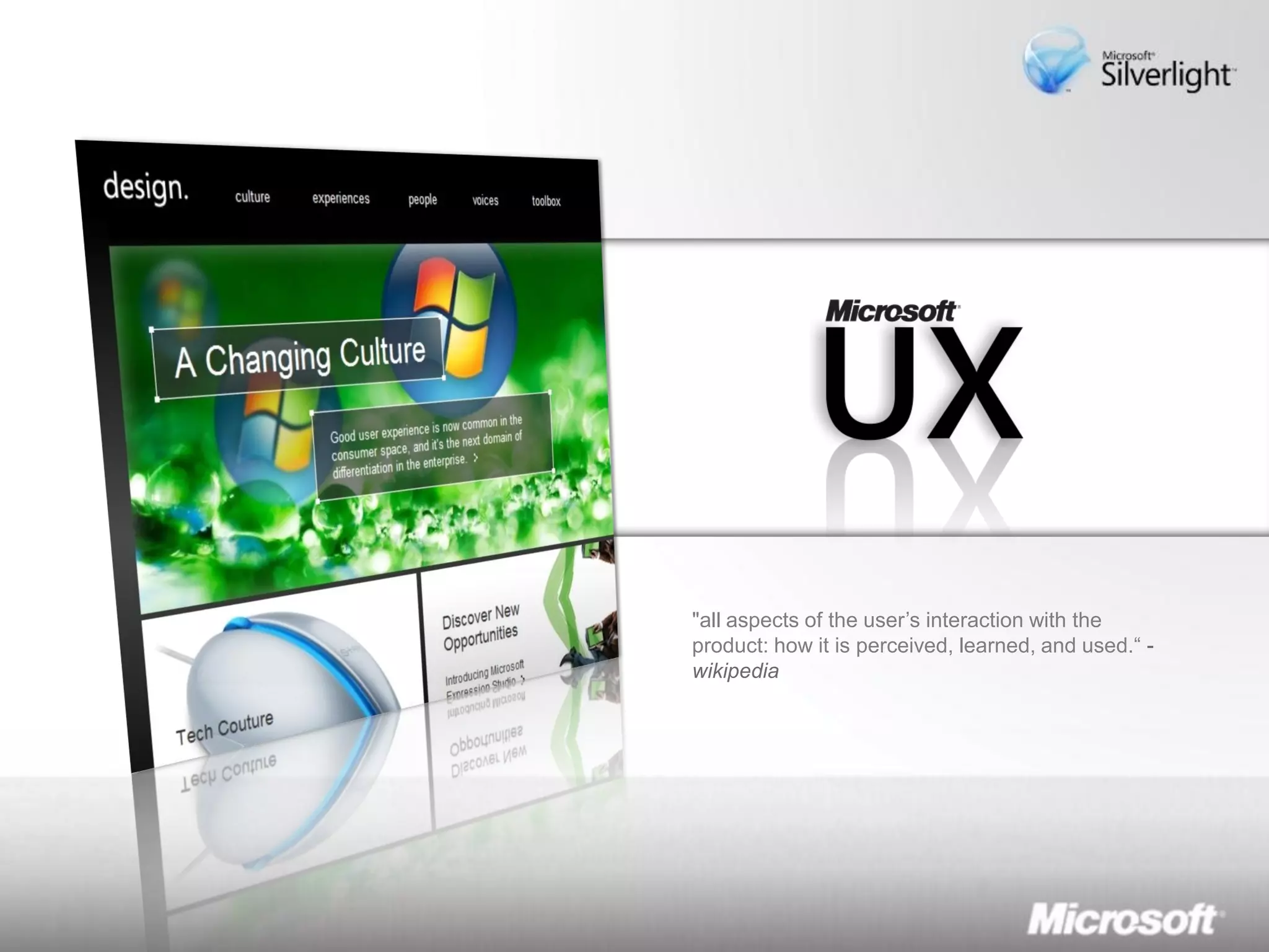 Lo sviluppo di Rich Interactive Applications Silverlight ed Expression Studio 2