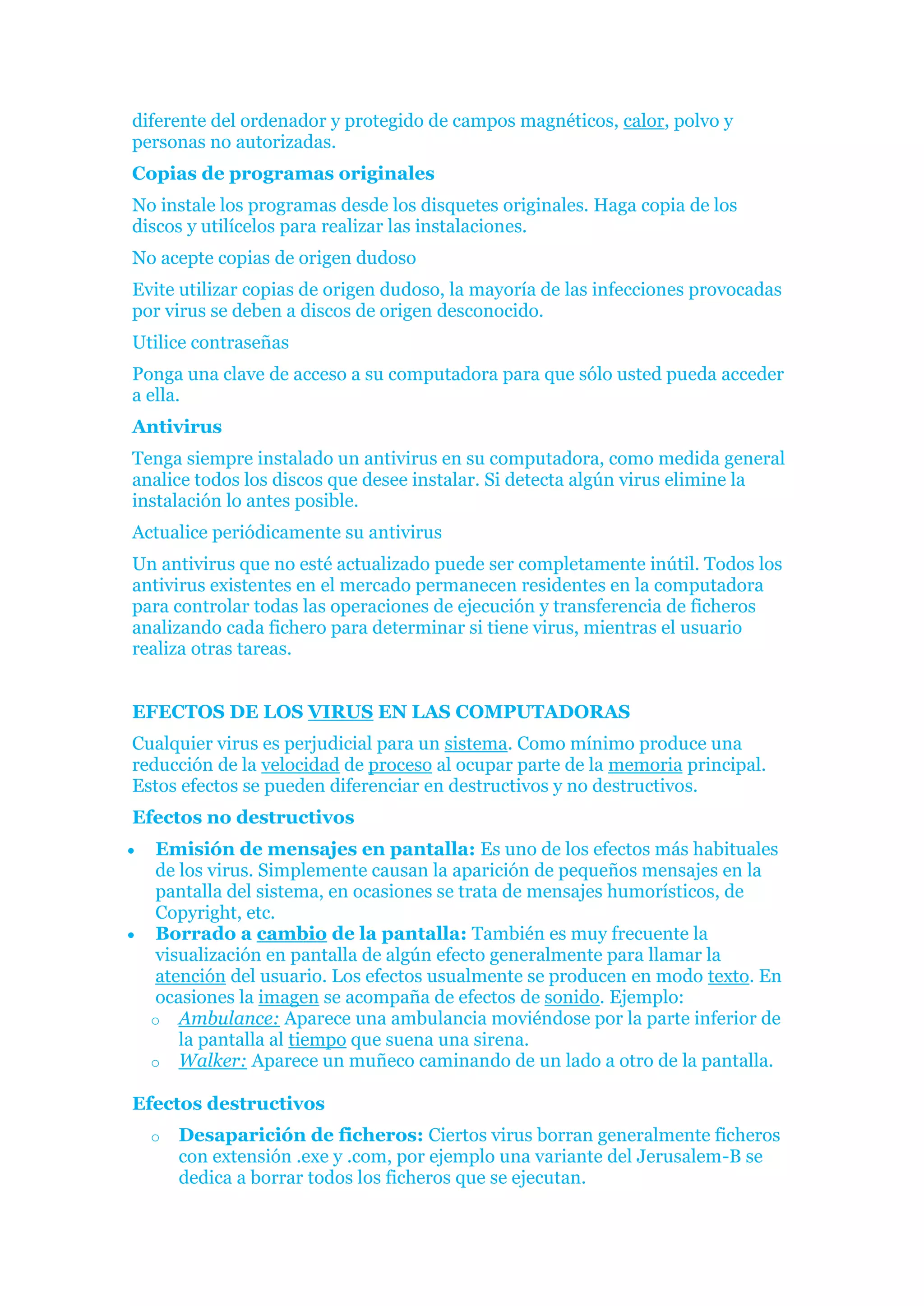 Los Virus Informaticos