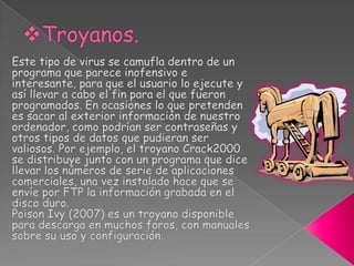 aparecen mensajes o gráficos extraños en la pantalla.