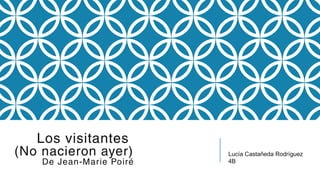 Los visitantes
(No nacieron ayer)
De Jean-Marie Poiré
Lucía Castañeda Rodríguez
4B
 