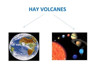 HAY VOLCANES
 