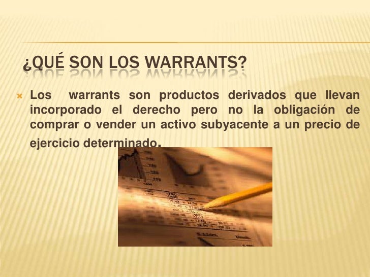 Los warrants