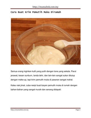 Losyen DIY Untuk Kulit Kering: Mudah Dan Berkesan