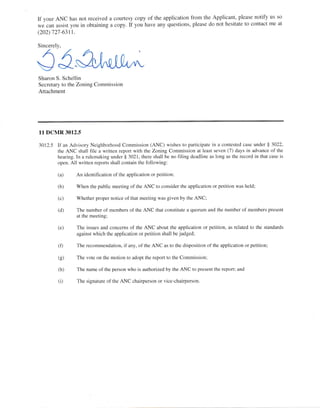 If your ANC has not received a courtesy copy of the application from the Applicant, please notify us so
*"
"un
assist you ...