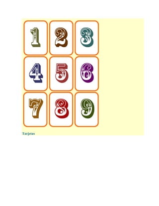Tarjetas
 
