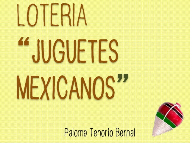 juguetes tradicionales mexicanos pdf
