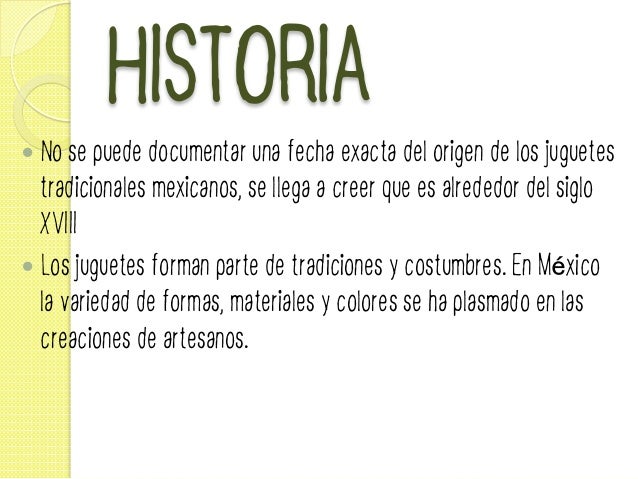 historia de los juguetes mexicanos