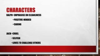 LORD OF THE FLIES CHAPTER 7 REVIEW POWERPOINT | PPTX