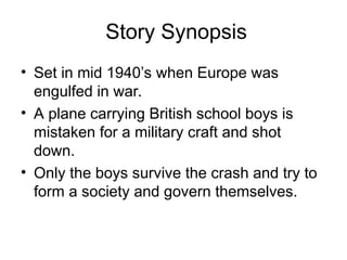 Lord Of The Flies Prereading Powerpoint.ppt