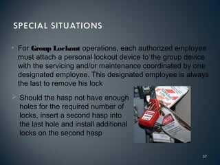 Lock Out / Tag Out | PPT
