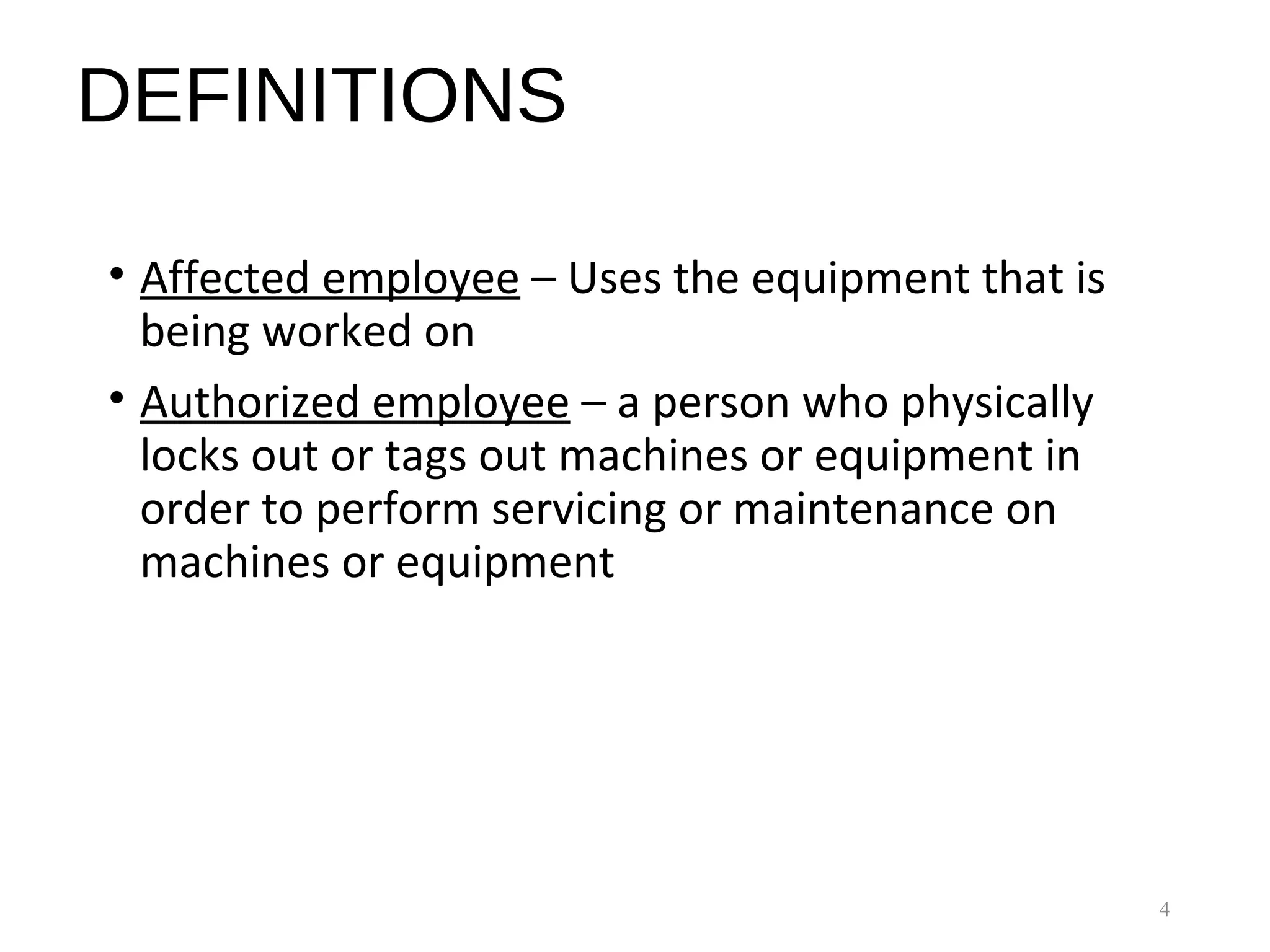 Lockout/Tagout | PPT