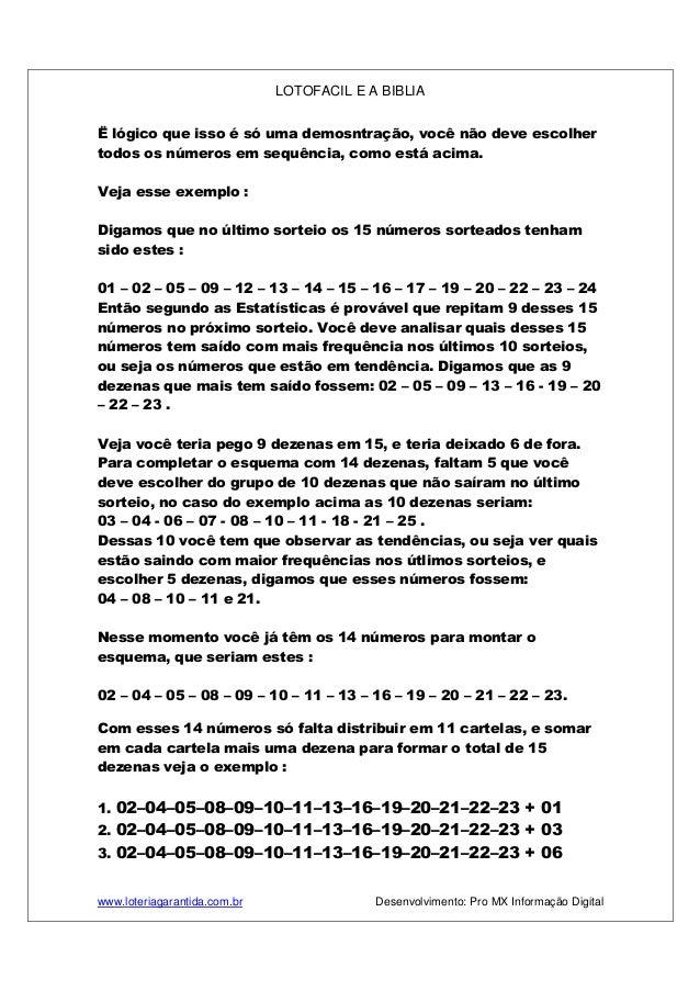 Como Ganhar na Lotofacil?,Como Acertar na Lotofacil?,Quais as Dezenas mais Frequentes na Lotofacil