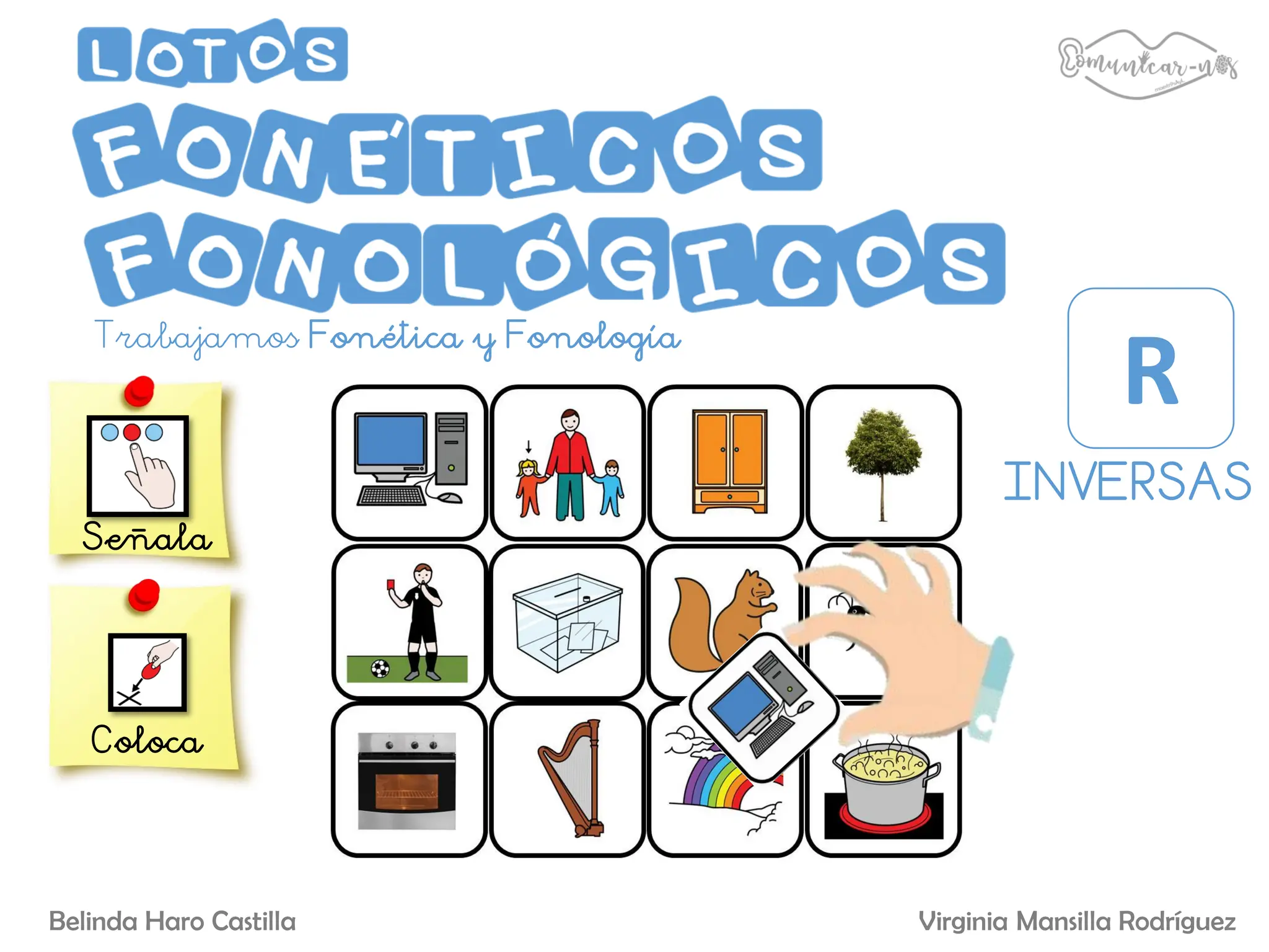 Loto fonético fonema r inversa vocabulario | PDF