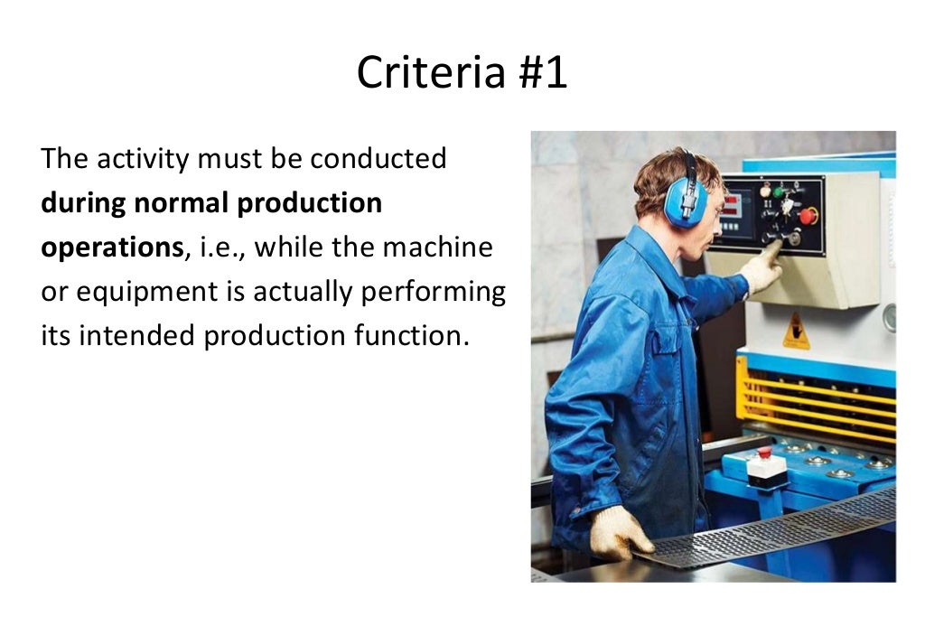 Lockout Minor Servicing Exceptions