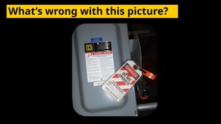 What’s wrong with this picture?
 