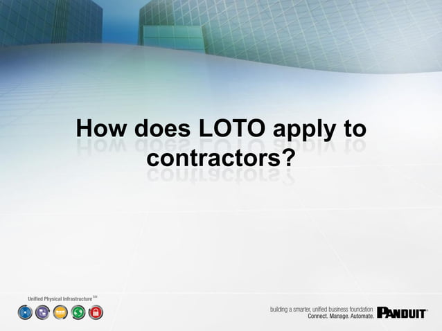 Lockout/Tagout Training (Contractor Version) | PDF | Business ...