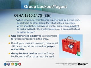 Lockout/Tagout Training (Contractor Version) | PDF