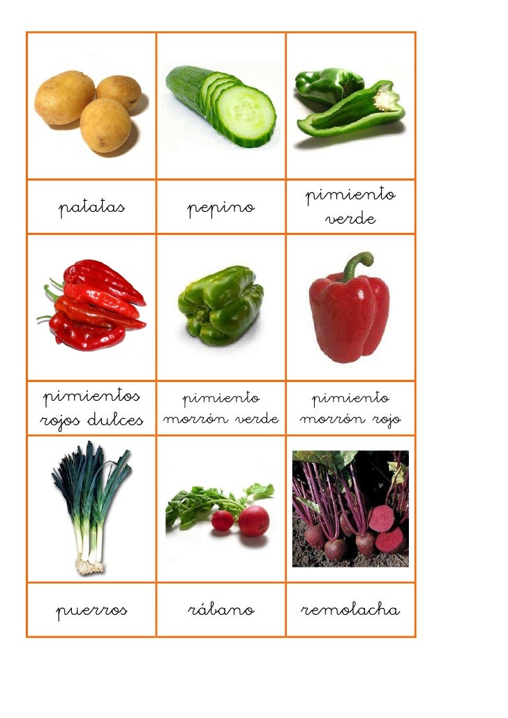 Loto verduras hortalizas y pasta