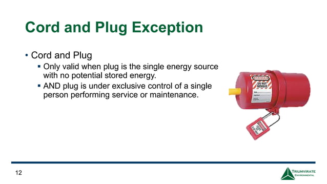 Complying with OSHA's Lockout/Tagout Rules: Control Hazardous Energy ...