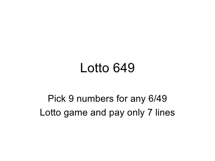 lotto 649 francais