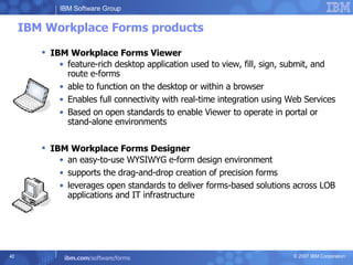 Lotus Forms Web Intro | PPT