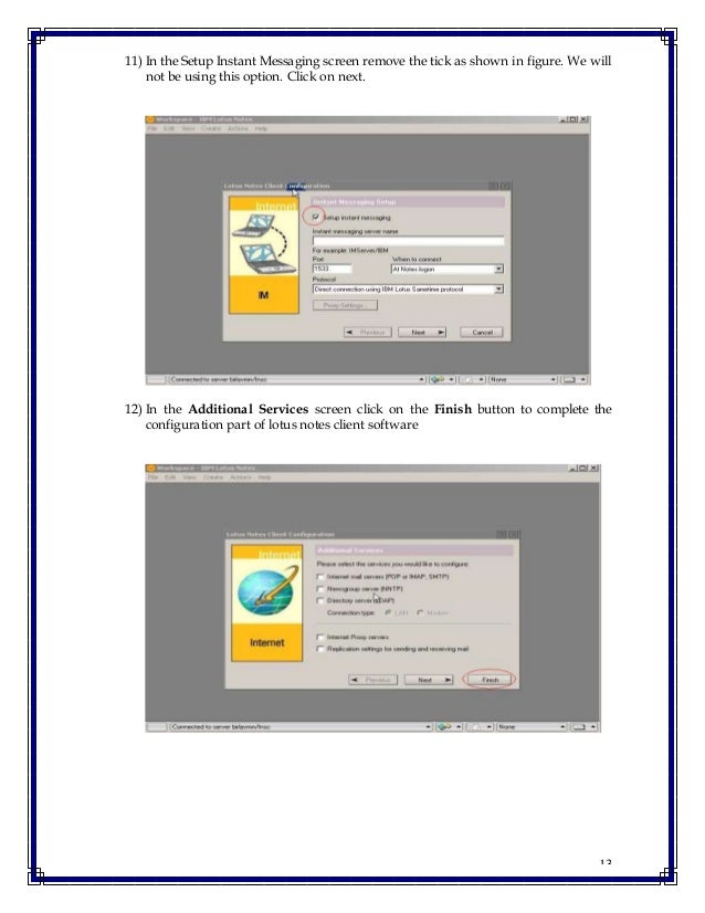 Lotus notes 7