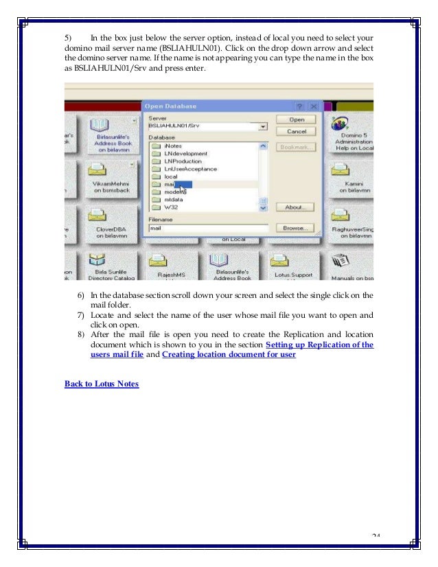 Lotus notes 7