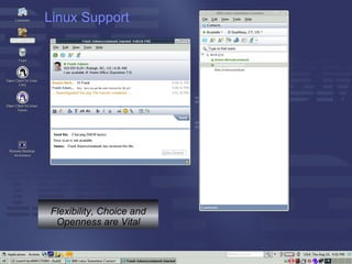 Flexibility, Choice and Openness are Vital Linux Support  
