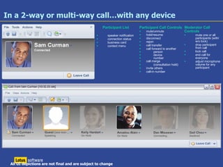Communications & Collaboration Services Info. Collaboration Tools  as the Focus Line of Business Applications  as the Focus Apps UC Enabling Business Applications & Processes 