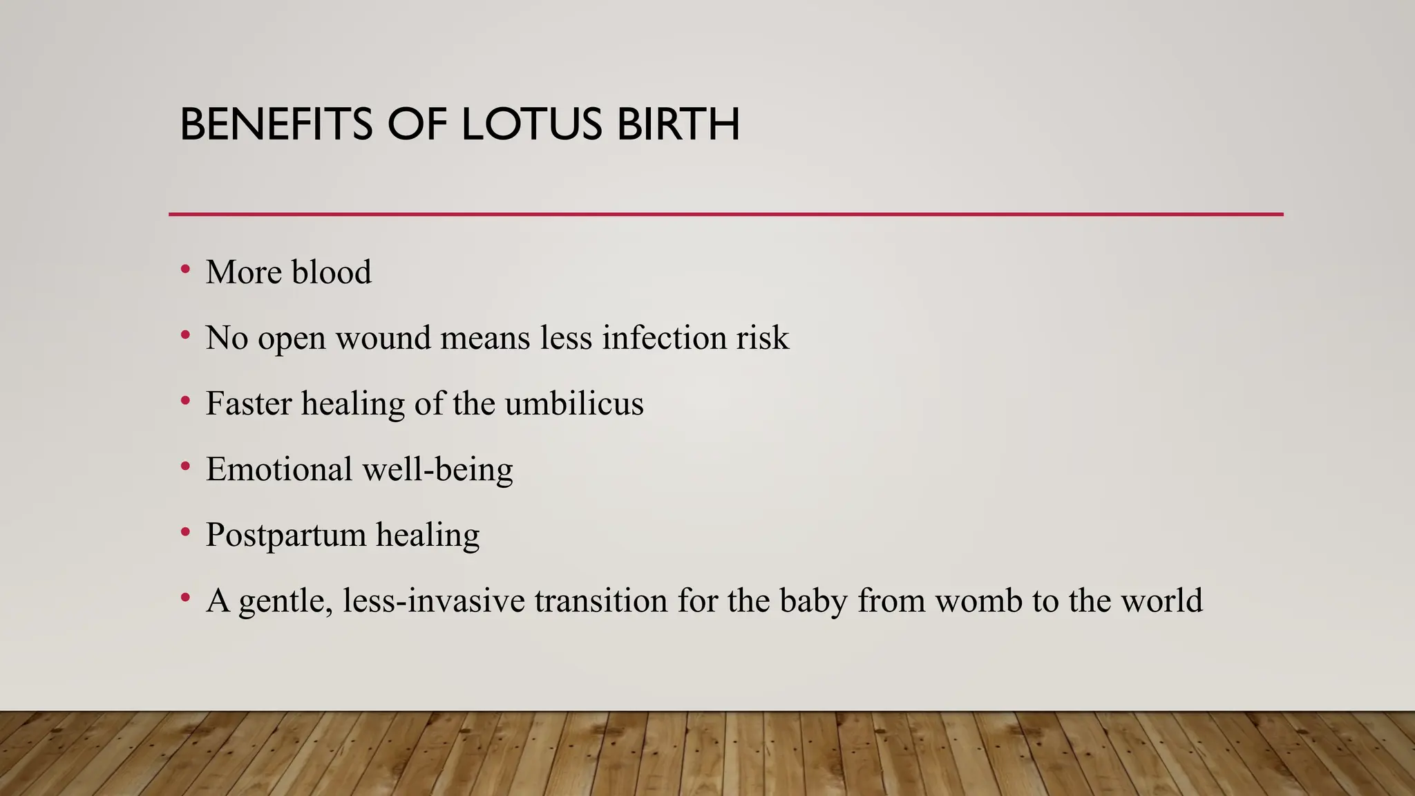 Lotus Birth In Normal Labor Current Trend pptx Lotus Birth In Normal Labor Current Trend pptx